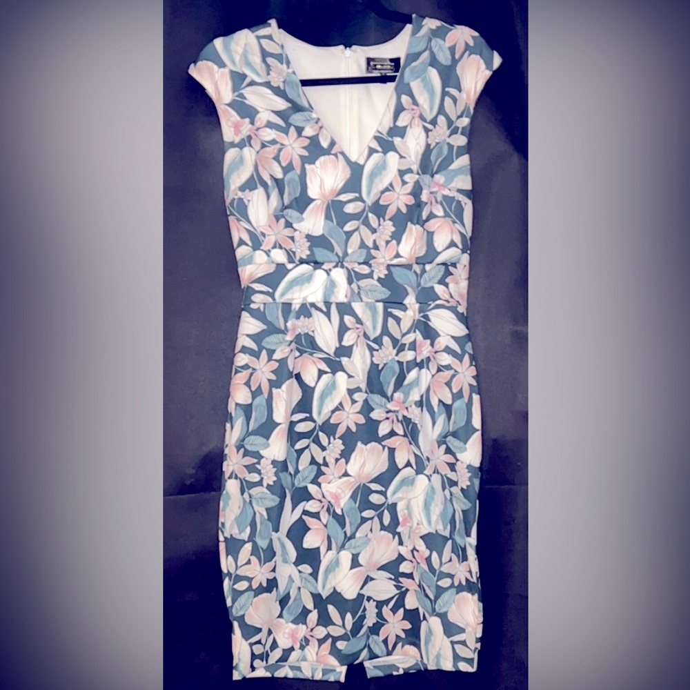 Alexia Admor Floral Sleeveless Midi Dress